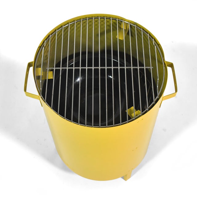 1970s Yellow Mr. Meat Smoker Barbecue Grill / Cooker M.I.B. For Sale - Image 5 of 11