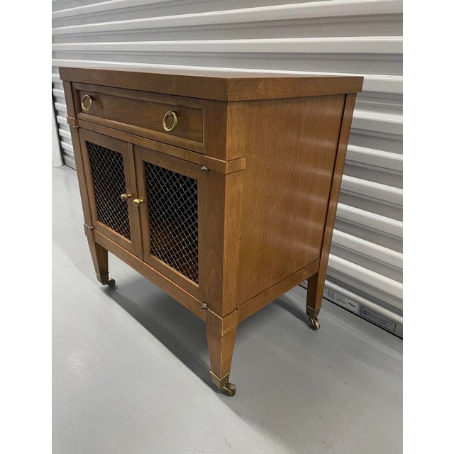 Traditional Nightstand by Milling Road Baker Furniture For Sale In Chicago - Image 6 of 8