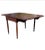 Wood 19th Century American Empire Federal Flame Mahogany Drop-Leaf Dining Table For Sale - Image 7 of 12