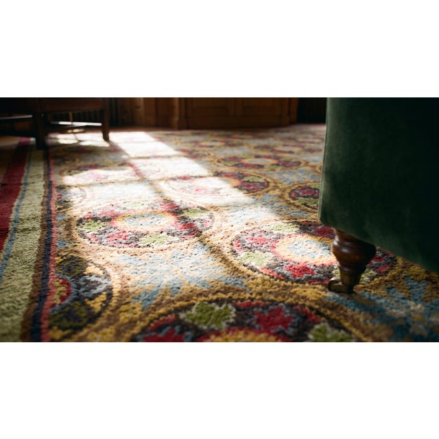 Textile Early 20th Century Spanish Savonnerie Carpet ( 11'2" x 13'8" - 340 x 417 ) For Sale - Image 7 of 9