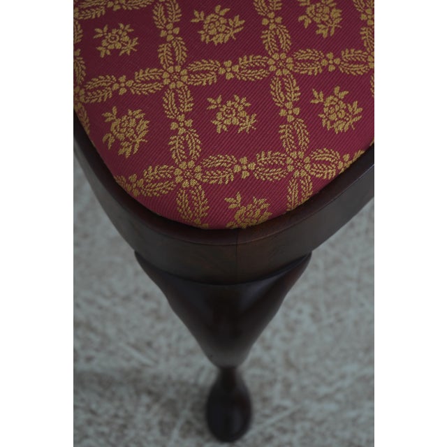 Set of 8 Hickory Chair Co Mahogany Dining Room Chairs For Sale - Image 17 of 18