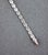 6.54 Ct Emerald Cut East-West Bezel Set Tennis Bracelet For Sale In Chicago - Image 6 of 8