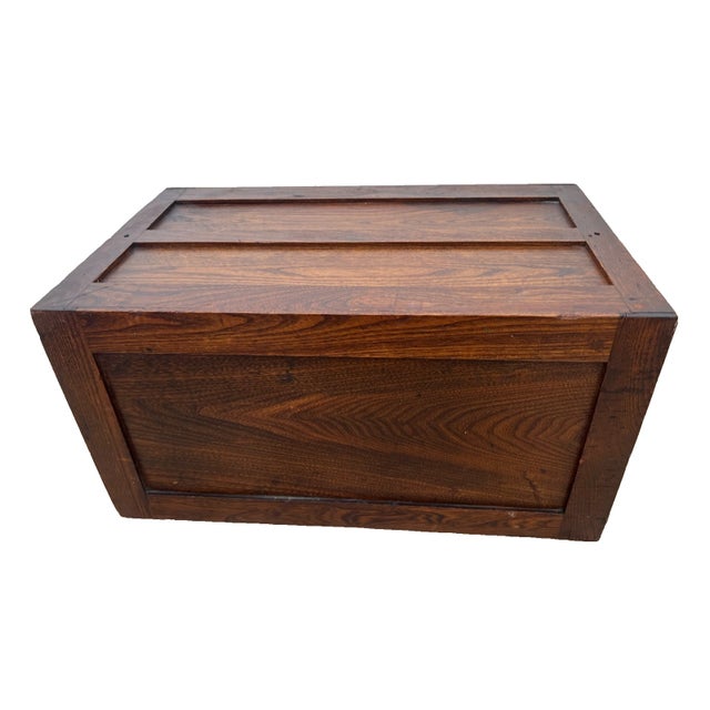 Brown Antique Single Drawer File Cabinet, Tiger Oak Legal / Letter Size, Paneled Sides For Sale - Image 8 of 12