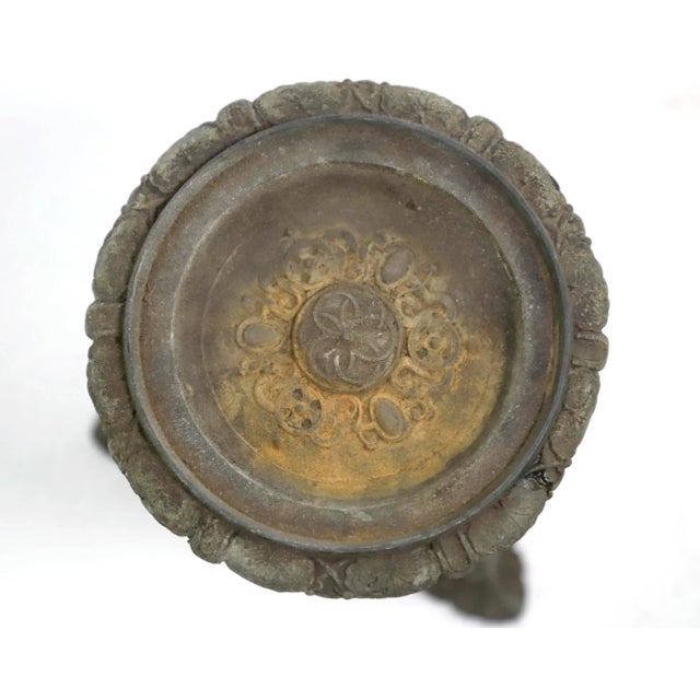 French Antique French Oil Lamp Stand For Sale - Image 3 of 6