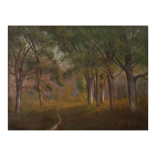 'Oaks at Baker House, Lake Geneva, Wisconsin, 1911', by James Everett Stuart, Bohemian Club, White House, SFSD For Sale