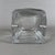 French Crystal Ice Bucket with Tongs For Sale - Image 4 of 11
