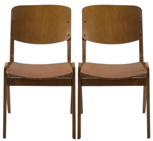 Set of Vintage Chairs from Thonet, 1950