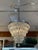 Glass Pottery Barn Clarissa Round Chandelier For Sale - Image 7 of 12
