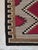 Rustic Vintage 1970s Burgundy Red Southwestern Geometric Handwoven Wool Rug – 2’4” X 4’ For Sale - Image 3 of 6