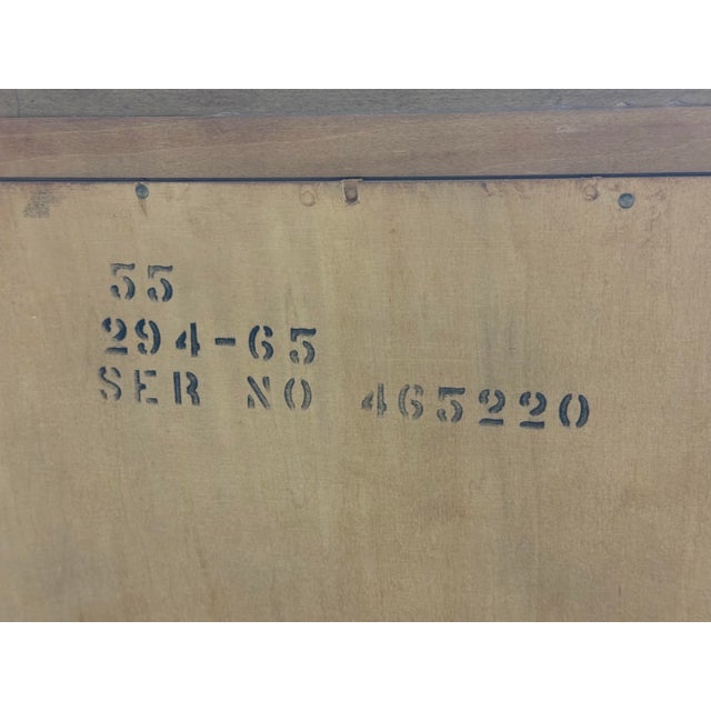 1960s Walnut Mid Century Modern Bookcase by Lane Furniture For Sale - Image 9 of 9