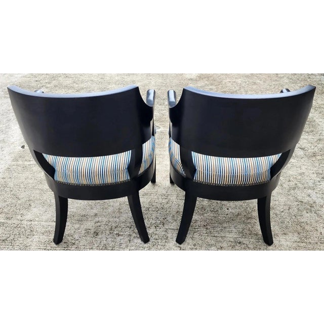 Mid-Century Modern Lily Jack Armchairs Pair For Sale - Image 3 of 18