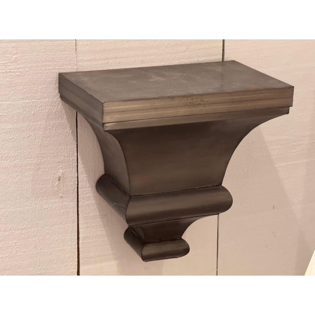 Pair of Metal Wall Brackets For Sale - Image 6 of 10
