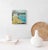 FREE shipping. Original painting from a private collection. Switzerland, Plein air painted in the Swiss countryside by the...