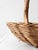 Antique Willow Gathering Basket With Branch Handle For Sale - Image 9 of 14