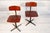 Set of Industrial School Chairs, 1960s For Sale - Image 6 of 16