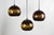 Fat Lava Metal Pendant Lamps, 1970s, Set of 3 For Sale - Image 6 of 16