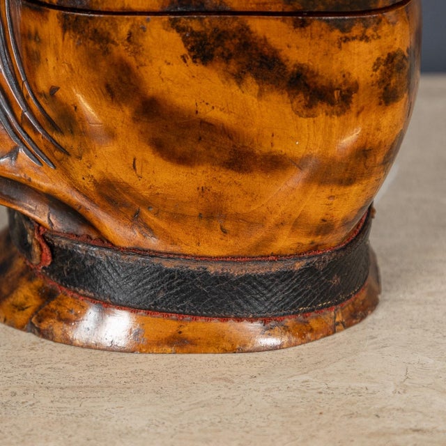 Late 19th Century Antique 19th Century Victorian Wood of Life Bulldog Tobacco Jar, 1890s For Sale - Image 5 of 18