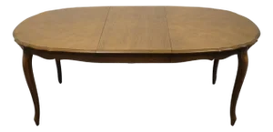 Thomasville Furniture Tableau Collection Country French 76" Oval Dining Table 14121-742