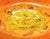 Orange Very Large 1950's Mid-Century Modern Fratelli Toso Oversized Italian Murano Art Glass White, Orange, & Gold Fleck Footed Centerpiece Bowl For Sale - Image 8 of 9