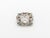 Art Deco Style 18k White Gold, Pearl, Multicolor Gemstones, and Diamond Earrings For Sale - Image 10 of 10
