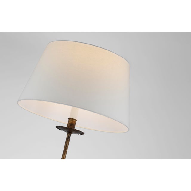 Julie Neill for Visual Comfort Octavia Large Floor Lamp in Antique Gild