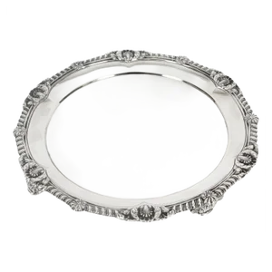 George III Sterling Silver Salver by Paul Storr, 1811