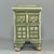 Chinese Vintage Green Celadon Square Four‑Footed Censer With Relief Decoration For Sale - Image 6 of 6
