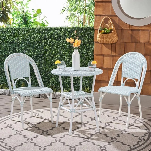 Elevate your alfresco fun with the inviting style and warmth of our California side chair. It updates the time-honored...
