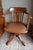 Antique Oak Roll-Up Desk and Office Chair, Set of 2 For Sale - Image 15 of 17