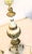 Hollywood Regency Hollywood Regency Italian Style Brass and Enamel Lamps/A Pair For Sale - Image 3 of 6