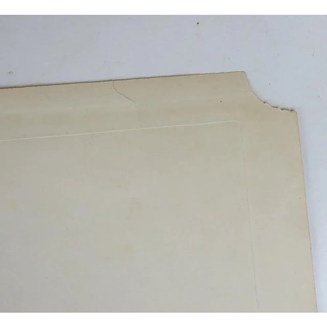 Vintage Early 20th Century French Steeplechase Horse Racing Etching For Sale In Seattle - Image 6 of 6