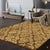 Indian 3x10 Refined Brown Classic Damask Floral Modern Hand Knotted Wool Carpet Rug For Sale - Image 3 of 7