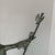 Art Nouveau Late 20th Century Bronze Sculpture Young Girl With Her Birds Art Nouveau Style For Sale - Image 3 of 4