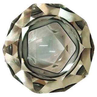 Murano Glass Decorative Bowl, Italy, 1980s For Sale