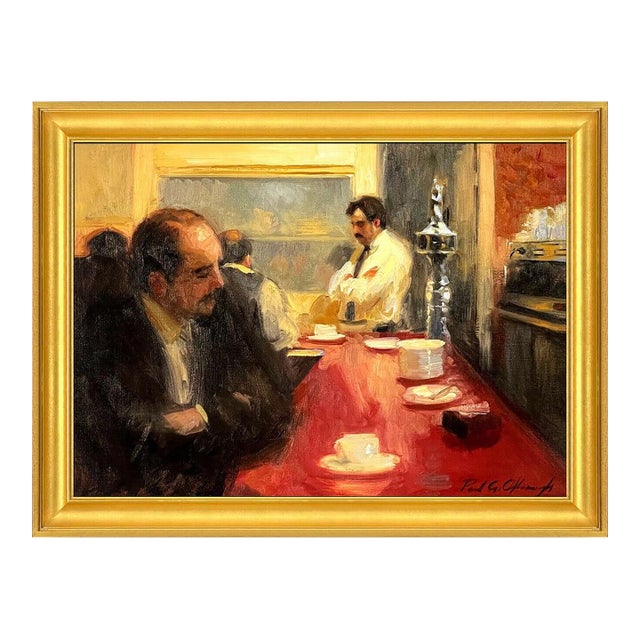 Evening Espresso, Paul G. Oxborough For Sale