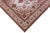Art Nouveau Vintage Retro No Pile Beige/Red Wool Rug - 8'3'' X 11'1'' For Sale - Image 3 of 10
