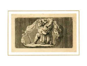 Antiquities Roman Empire Engraving, C. 1750