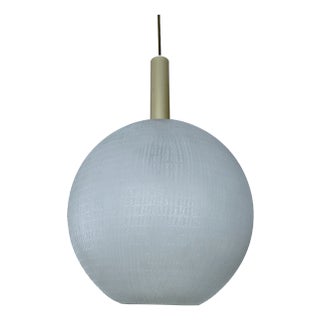 Large Vintage Glass Pendant Light from Doria, 1950s For Sale