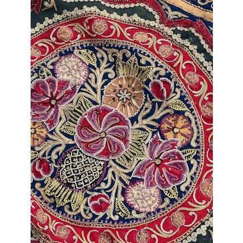 Vintage Rashti Douzi Embroidery, 1920s For Sale - Image 12 of 18