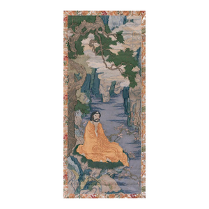 Majestic Multi Color With Figurative Design Antique Chinese Textile