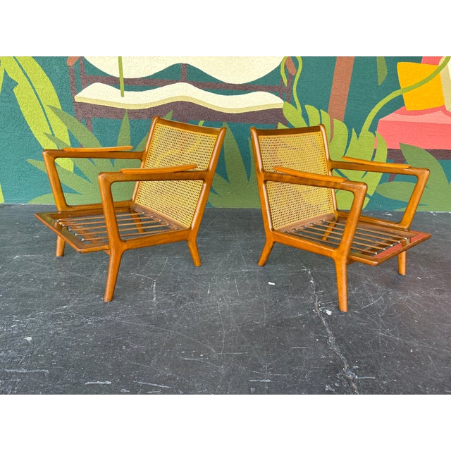 Mid Century Lounge Chair Pair For Sale - Image 9 of 9