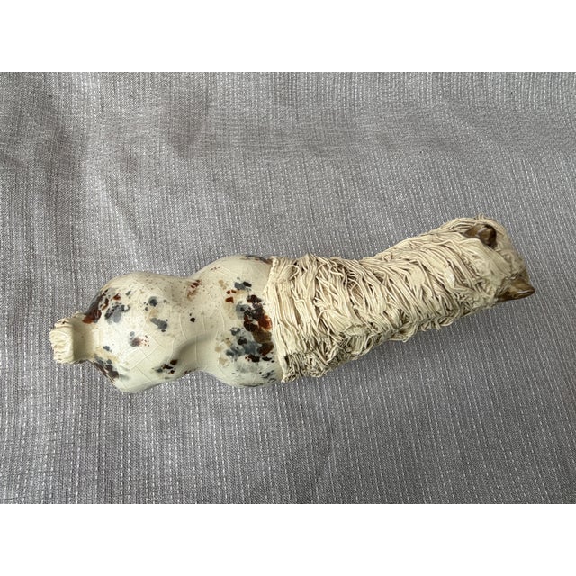 Vintage Cheval Ceramics Appaloosa Pony Figure Spaghetti Effect Mane For Sale - Image 16 of 17