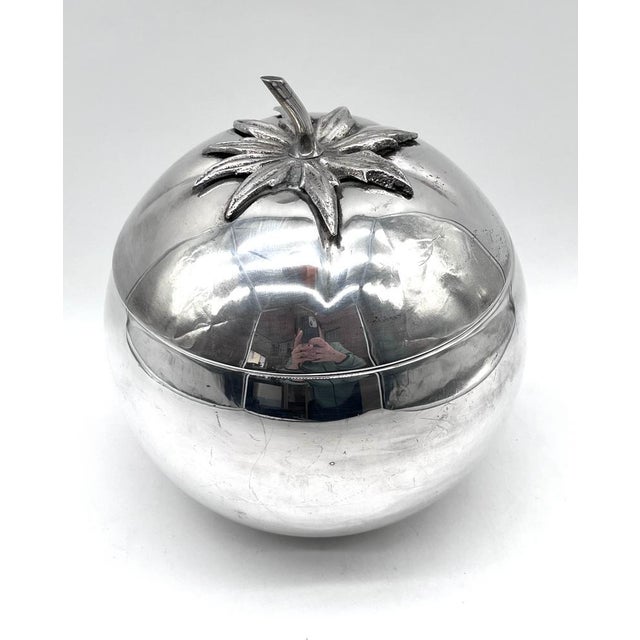 Vintage Ice Bucket Tomato by Thermid Paris, 1970s For Sale - Image 4 of 17