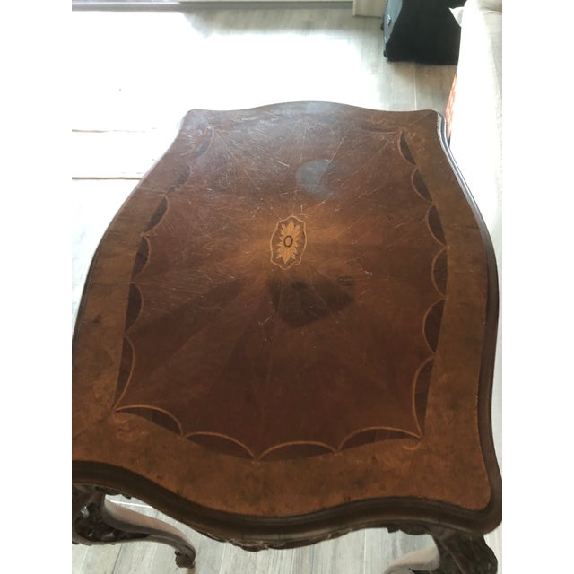Antique Walnut Table For Sale - Image 9 of 9