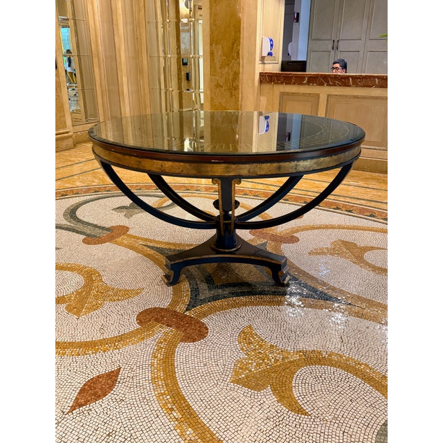 Niermann Weeks Neoclassical Center Table For Sale In Washington DC - Image 6 of 15