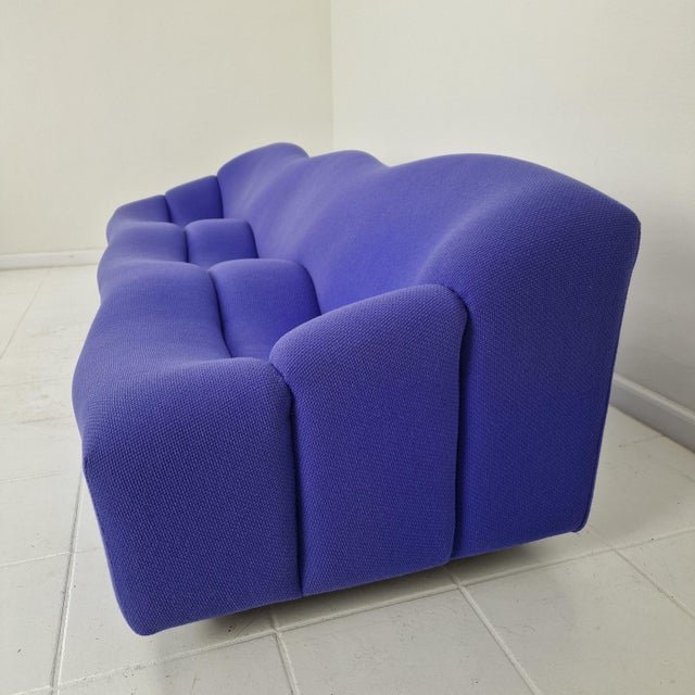 Textile First Edition ABCD 3-Seater Sofa by Pierre Paulin for Artifort, 1968 For Sale - Image 7 of 12
