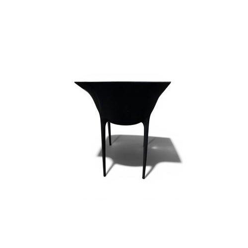 2000 - 2009 Dr. Yes Chairs in Black by Philippe Starck for Kartell, Set of 4 For Sale - Image 5 of 7