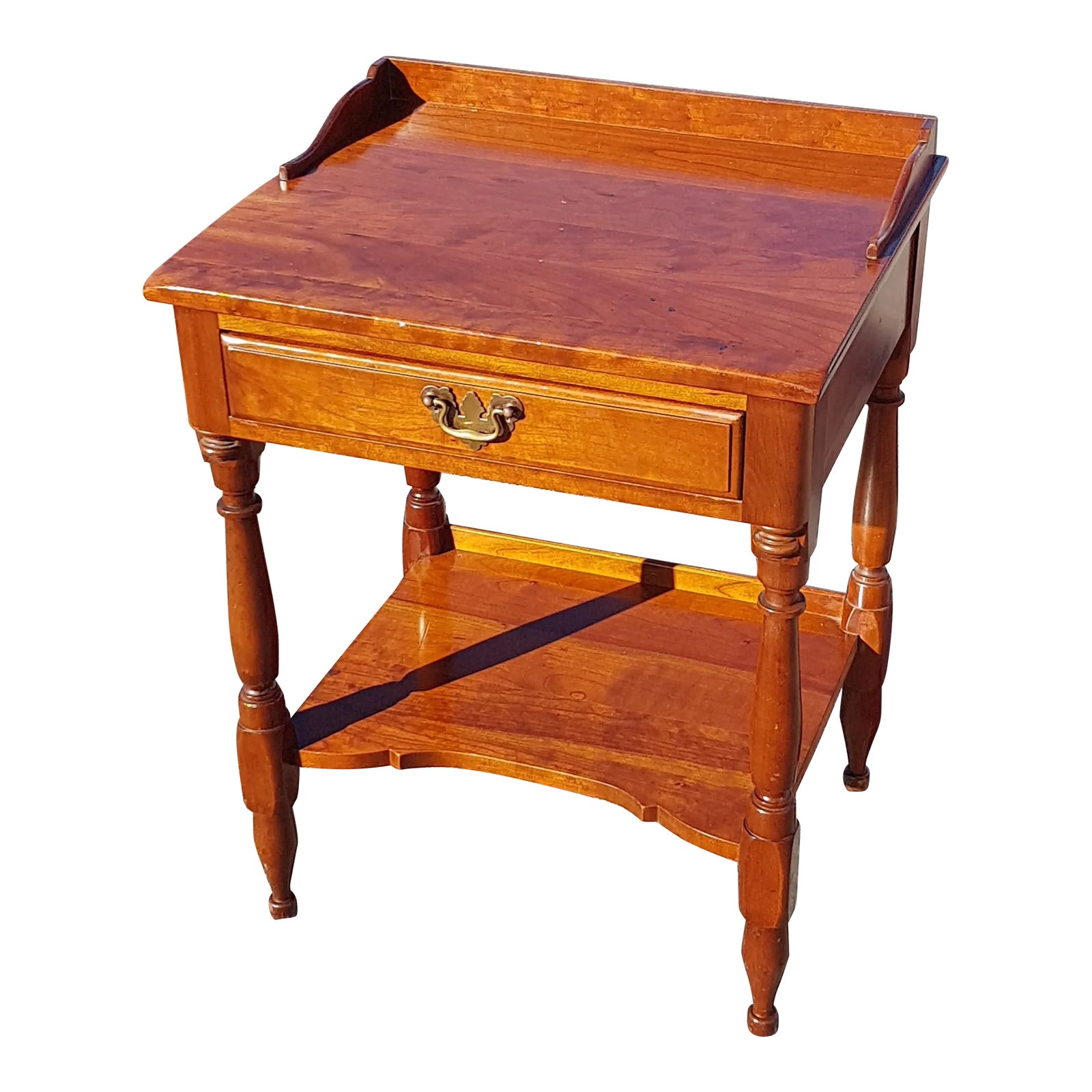 Mid 20th Century Vintage Monitor Furniture Solid Wild Cherry One