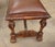 Brown Bench for Theodore Alexander, William's Window Seat, Ornate Base W Leather Cover For Sale - Image 8 of 15