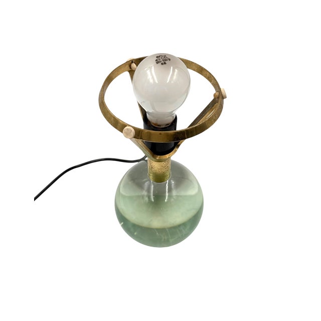 1970s Leucos Murano Glass Table Lamp Mod. Budur, Roberto Pamio For Sale - Image 9 of 14